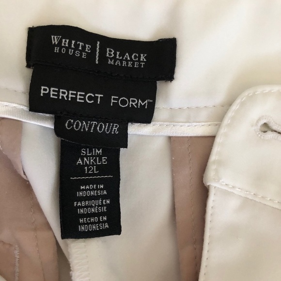 WHBM Perfect Form Contour Slacks Slim Ankle - Picture 4 of 5